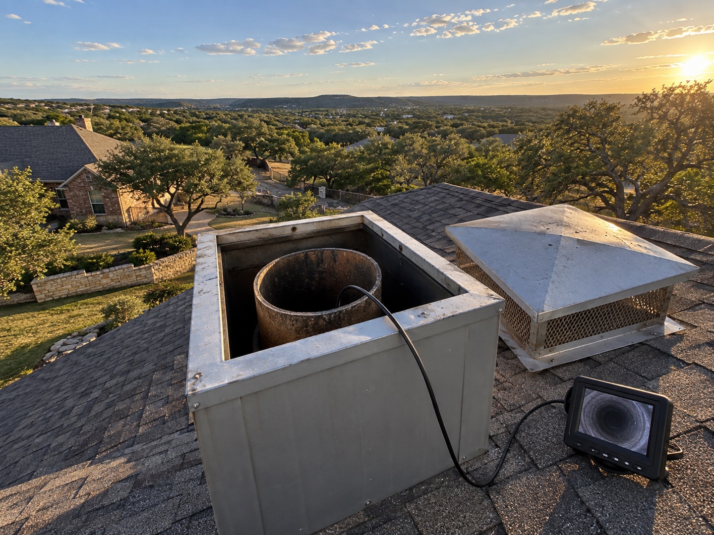Chimney Inspection in Texas