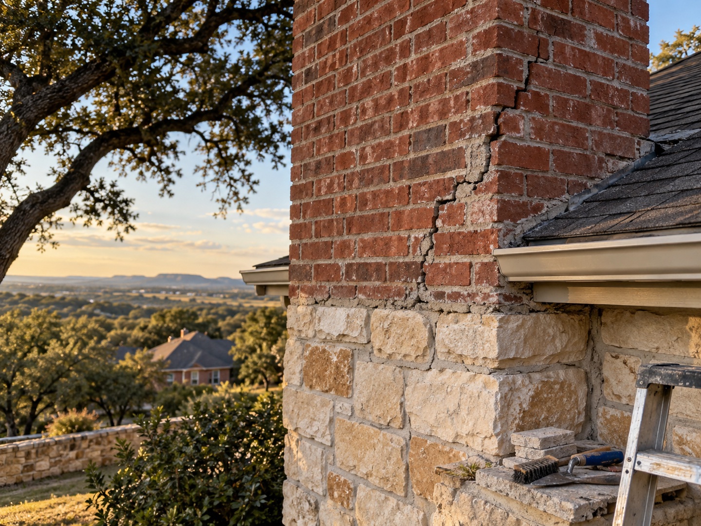 Chimney Masonry Repair in Texas